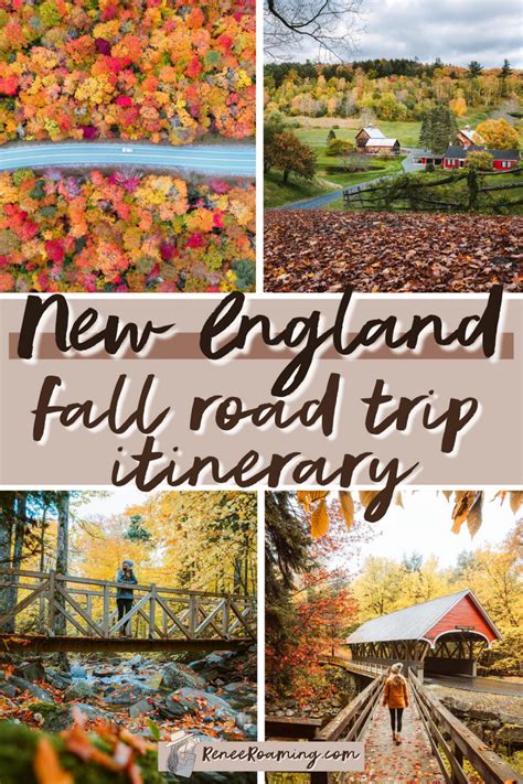 The ULTIMATE New England Fall Road Trip Itinerary