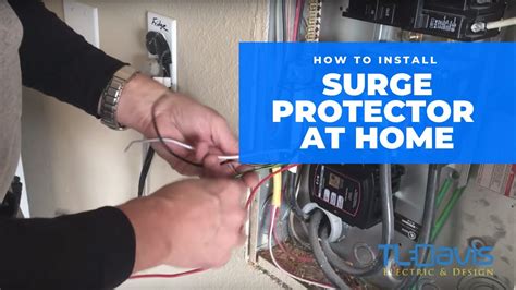 How To Install A Whole House Surge Protector | TL Davis Electric ...