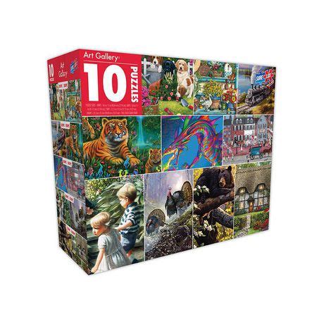 Sure-Lox Collection of 10 Deluxe Puzzles | Walmart Canada