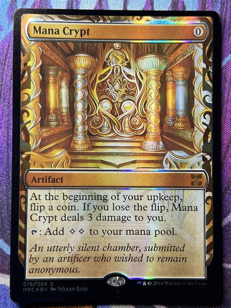 Mana Crypt MPS Foil – Bootleg Mage