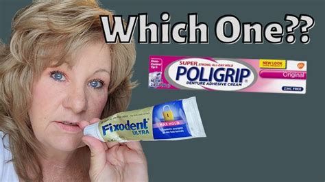 Fixodent VS Poligrip | Denture adhesive, Dental adhesive, Denture