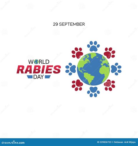 Vector Graphic of World Rabies Day Stock Vector - Illustration of ...