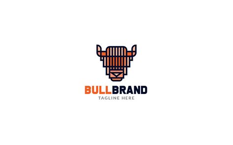 Abstract Bull Brand Logo Template #190866 - TemplateMonster