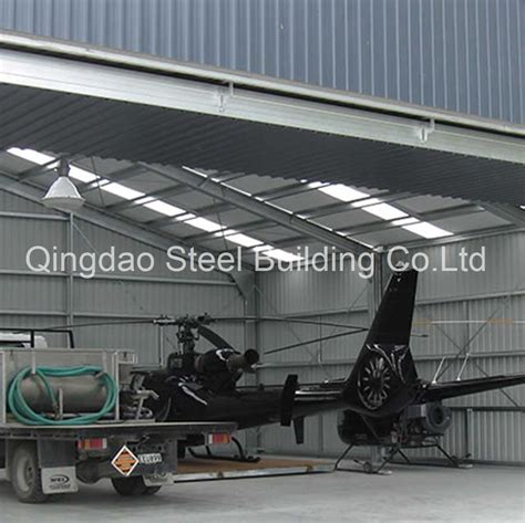 High Quality Prefabricated Steel Structure Airplane Hangar Kits Steel ...