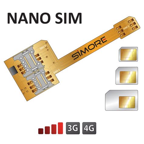 X-Triple Nano SIM - Triple dual SIM adapter for Nano SIM format smartphones and tablets | SIMORE.com