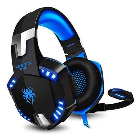 Gaming Kopfhörer PC KINGTOP PS4 Headset mit Mikrofon | Gaming kopfhörer ...