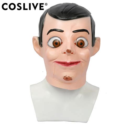 Coslive Slappy Mask Goosebumps 2 Cosplay Helmet Full Head Mask Deluxe ...