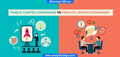 20 Differences between public limited company and private limited company in India | Analytics Steps