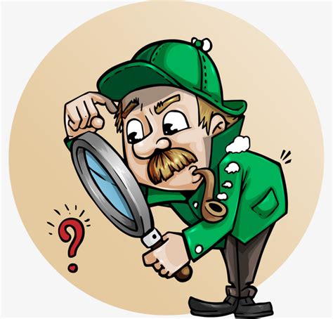 PNG Detective Cartoon Transparent Detective Cartoon.PNG Images. | PlusPNG