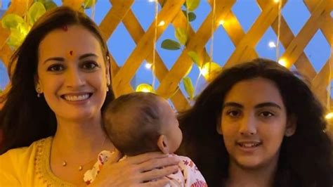 Dia Mirza wishes son Avyaan, stepdaughter Samaira on Children’s Day ...