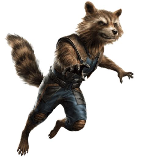 Rocket Raccoon PNG Transparent Images