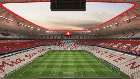 Bayern Munich redesign Allianz Arena in club colours | Bundesliga