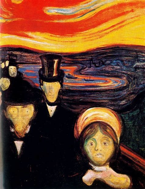 Anxiety, 1894, 74×94 cm by Edward Munch: History, Analysis & Facts | Arthive