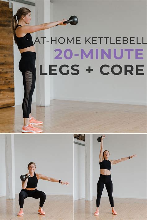 30-Minute Kettlebell Leg Workout (Video) | Nourish Move Love