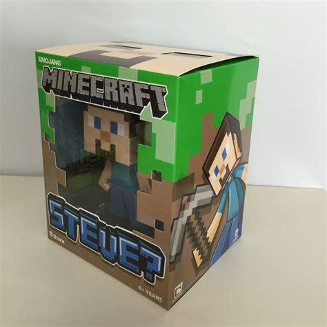 Minecraft Steve Vinyl Figure, Hobbies & Toys, Toys & Games on Carousell