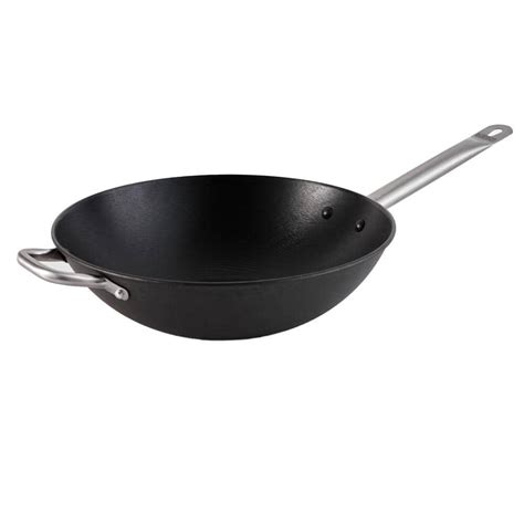 IMUSA 14 in. Lightweight Cast Iron Preseasoned Wok-LCI-19008 - The Home ...