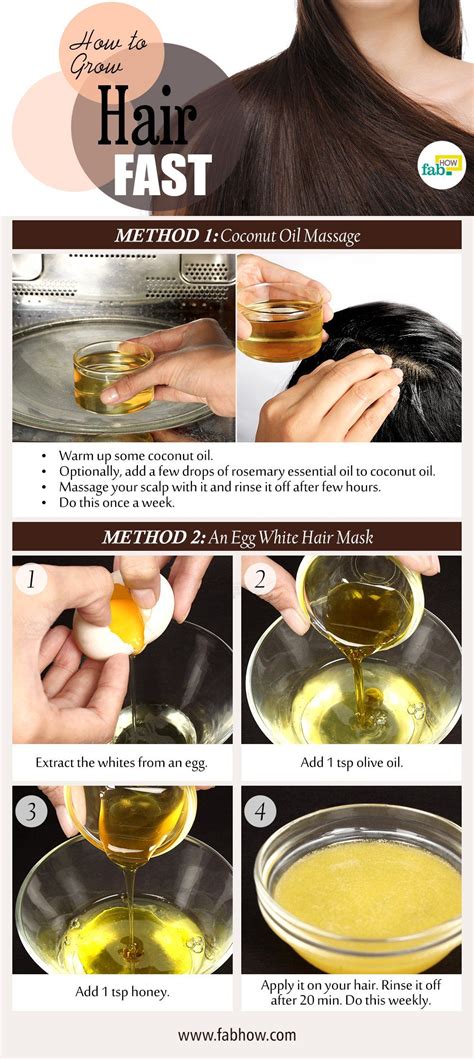 How To Make Your Hair Grow Thicker And Longer Fast - Best Simple ...