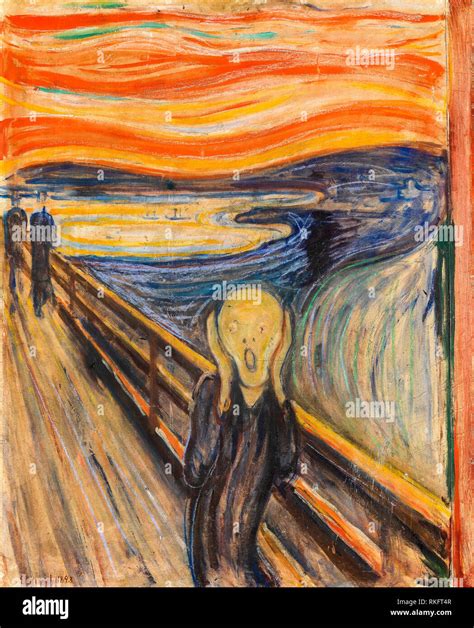 The scream painting fotografías e imágenes de alta resolución - Alamy