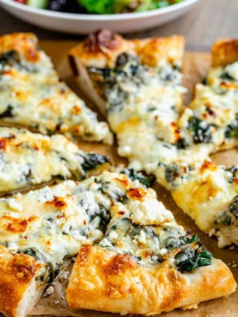 Spinach Pizza - Healthy Seasonal Recipes