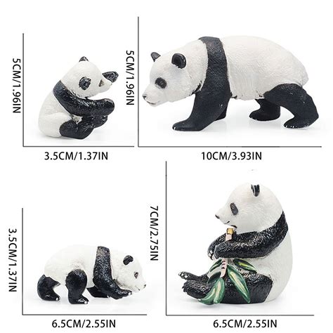 Simulation Cute Pandas Model Sichuan Pandas Red Pandas Hand To Do For ...