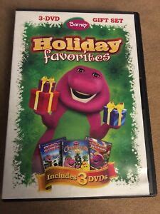 Barney: Holiday Favorites (DVD, 2011, 3-Disc Set) Gift Set 884487110878 | eBay