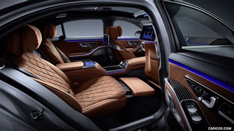 2021 Mercedes-Benz S-Class (Color: Leather Siena Brown) - Interior ...