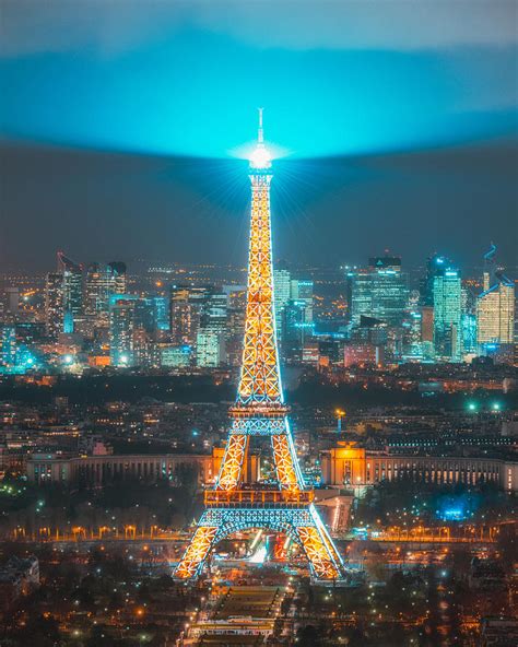 Eiffel Tower Light Show Photograph by Remo Daut