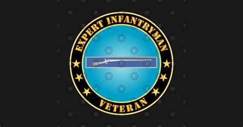 Expert infantryman Badge Veteran - Expert Infantryman Badge Veteran - T-Shirt | TeePublic