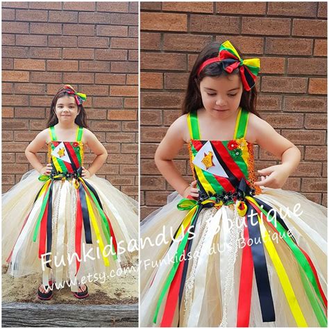 Country Costume - Zimbabwe Dress - National costume - Tutu Dresses ...