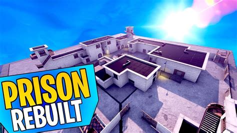 I rebuild THE OLD PRISON in fortnite CREATIVE !!! - YouTube