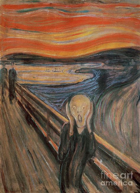 The Scream Edvard Munch 1910 Painting By Movie Poster Prints