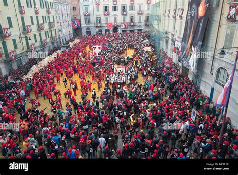 Ivrea, Piedmont, Italy. 26th Feb, 2017. Ivrea, Italy-February 26 Stock Photo: 134686536 - Alamy