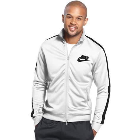 Lyst - Nike Logo Track Jacket in White for Men