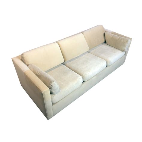 Mid-Century Modern Vintage 1970s Beige Sofa Sleeper