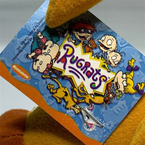 Nickelodeon Rugrats Spike the Dog Plush Posable Ears Tail Plushie Stuffie Nanco