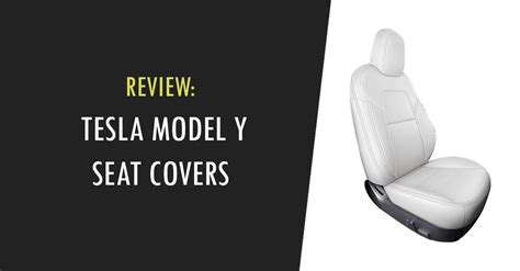 Tesla Model Y Seat Covers: Front & Rear Leather Covers | TeslaThunder ...