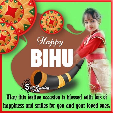 Happy Bihu Wishes - SmitCreation.com