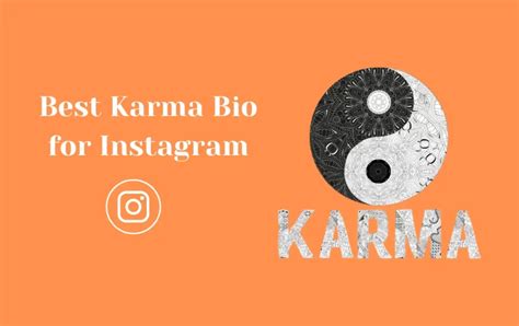 Best Karma Bio for Instagram | Karma Captions and Quotes for Instagram