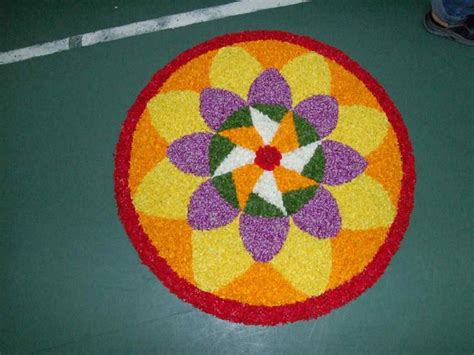 Top 15 Onam Pookalam Designs | Pookalam design, Onam pookalam design, Rangoli designs flower