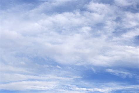 White Clouds in Blue Sky Picture | Free Photograph | Photos Public Domain