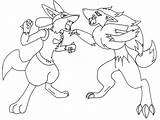 Dibujos De Lucario para colorear  40 Páginas sketch template