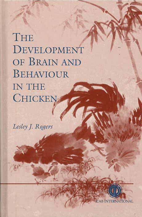 The Development of Brain and Behaviour in the Chicken - Annex Bookstore ...