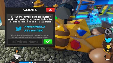 Roblox Treasure Quest Codes (December 2021)