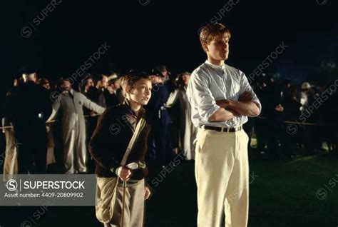 MATT DAMON and J. MICHAEL MONCRIEF in THE LEGEND OF BAGGER VANCE (2000), directed by ROBERT ...