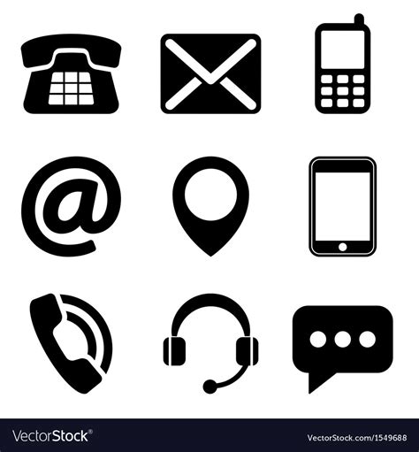 Icon For Contact Us #259488 - Free Icons Library