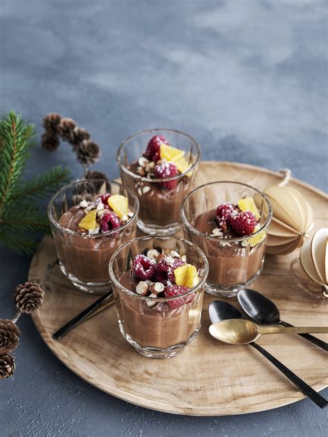 Nougatmousse - god dessert til julefrokost | SPIS BEDRE