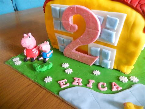 Mama OWL Blog: Peppa Pig House Cake