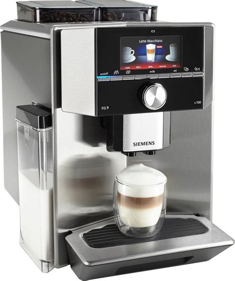 Siemens Kaffeevollautomat EQ.9 s700 TI907501DE, Integrierter Milchtank ...