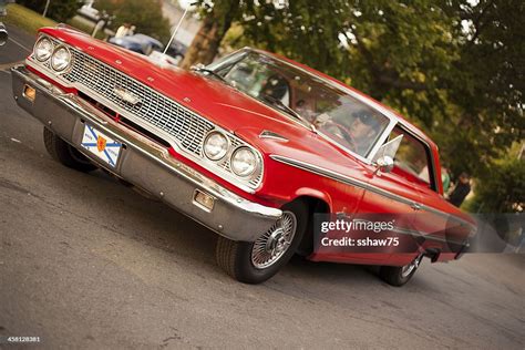 Red 1963 Ford Galaxie High-Res Stock Photo - Getty Images