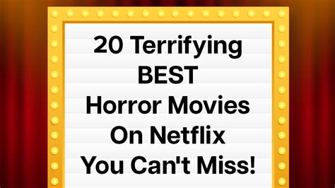 20 Terrifying Best Horror Movies On Netflix You Can't Miss | DesiDime